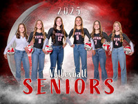 Senior Banners volleyball 25