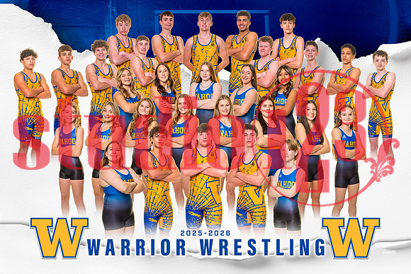 Official WAHOO WR Boys girls Team poster