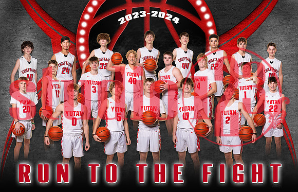 Yutan Basketball Team 18 x 28